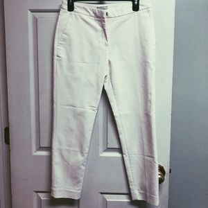 H&M White Capris